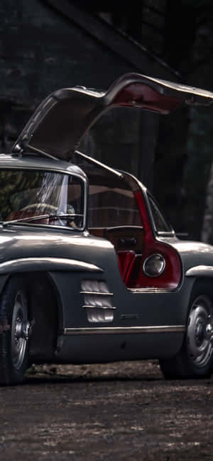 Mercedes Clasic — Galaxy A17 Fundal