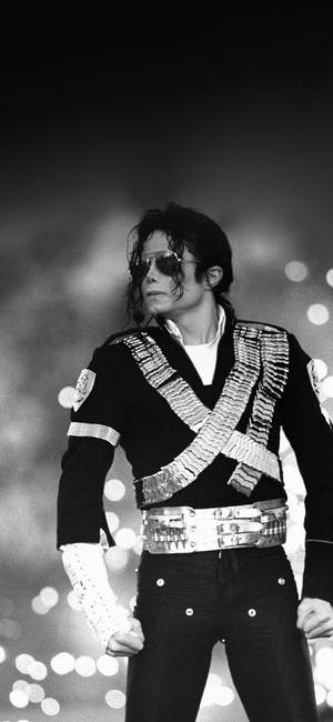 Fond de ecran Michael Jackson la Super Bowl — iPhone Air Fundal