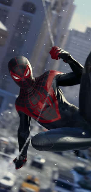 Miles Morales Iphone — Redmi Note Fundal