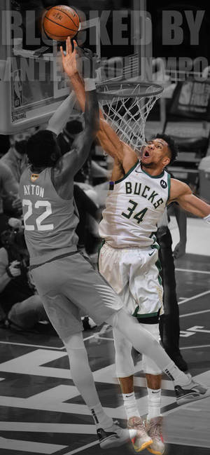 Milwaukee Bucks versus Phoenix Suns wallpaper — iPhone 16 Fundal