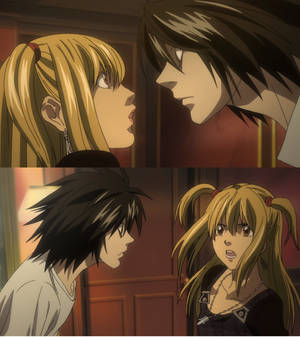 Misa Amane And L wallpaper — Oppo Find N5 Fundal