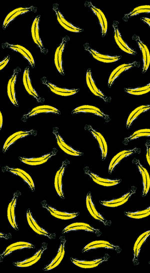 Fond de ecran Model de banane risipite — Economisire baterie Fundal