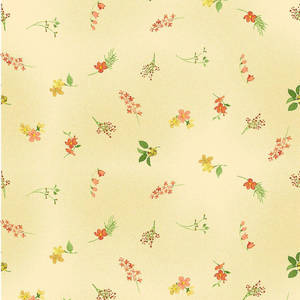 Floral Portocaliu — Estetică galben pastel Fundal
