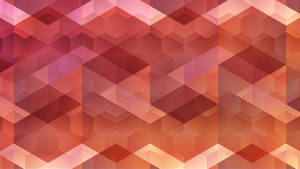Tapet model hexagonal portocaliu cool — Model cool Fundal