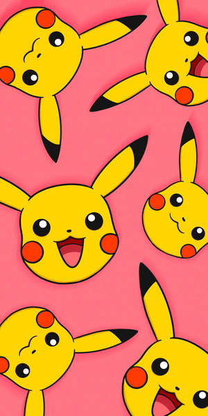 Wallpaper pattern seamless Pikachu — Pikachu Fundal