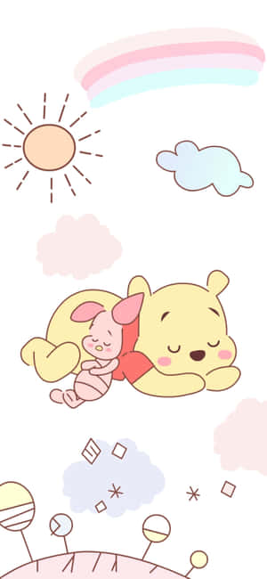 Fundal Winnie The Pooh — Moto E Fundal