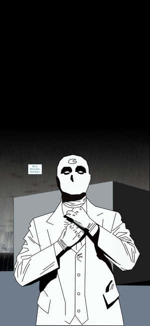 Moon Knight Minimalist — Redmi Note 15 Pro 4G Fundal