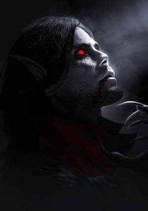 Wallpaper Morbius Ochi Strălucitori — Oppo Pad 5 Fundal