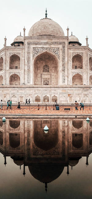 Moschee Estetică Indiană — iPhone Xs Fundal