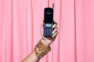 Motorola StarTAC Violet — Motorola Fundal
