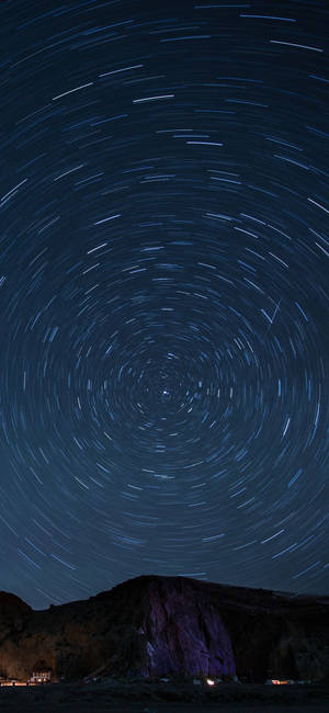 Mountain Aesthetic Dark Blue HD — iPhone 13 Pro Fundal