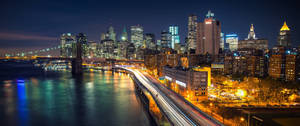 Wallpaper Muzeul Pompierilor din New York — 3440x1440 Fundal