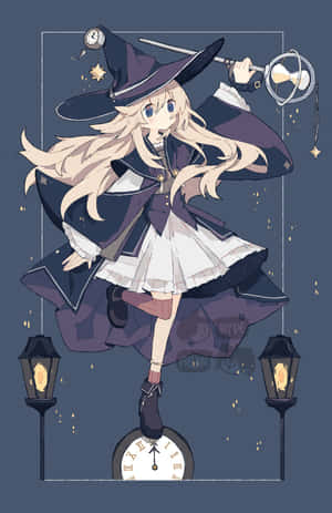 Mysterious Witching Hour in the Forest — Galaxy Z Fold 8 Fundal