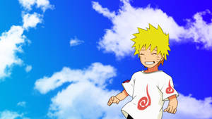 Naruto tânăr și vesel estetic — Naruto estetic Fundal