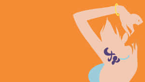One Piece Minimalist — Nami One Piece Fundal