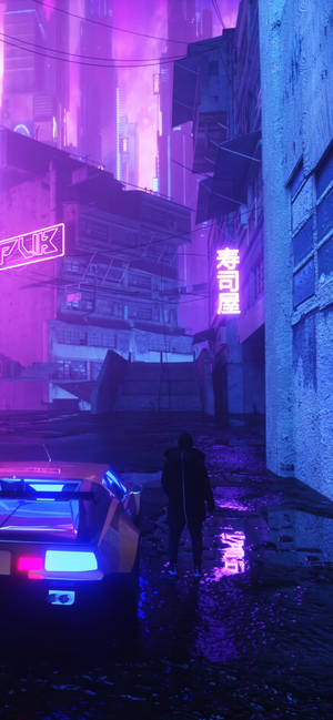 Neon Aesthetic Cool iPhone — iPhone 15 Pro Max Fundal