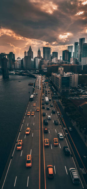 New York City iPhone X Harlem River Drive — iPhone 18 Pro Max Fundal
