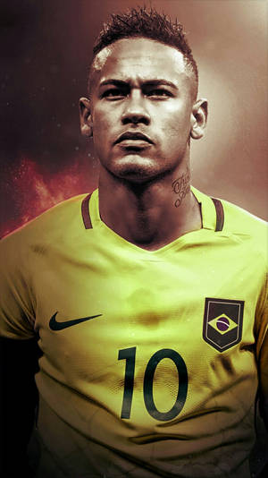 Tough Neymar For Brazil wallpaper.