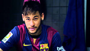 Neymar în Barcelona Qatar wallpaper.