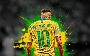 Neymar Jr Cool Stropire Verde și Galbenă