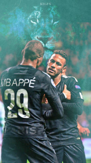 Neymar And MBappe wallpaper.