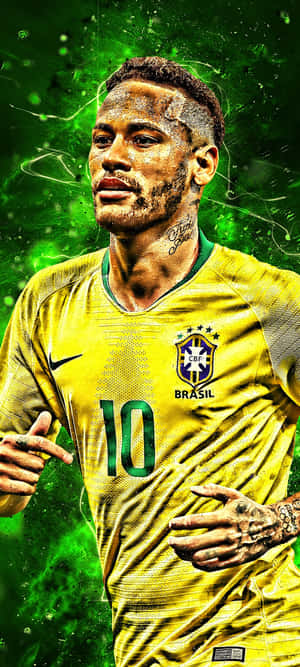 Neymar Iphone — Nokia G42 Fundal