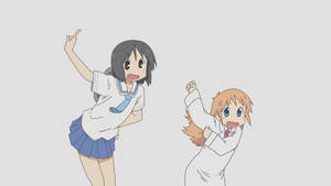 Nichijou Nano și Hakase dansând