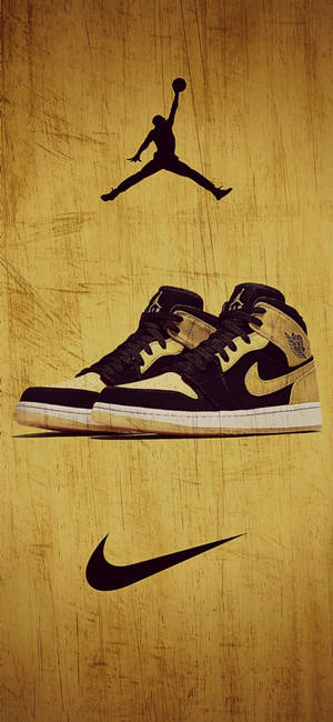 Nike Air Jordan Polen wallpaper — iPhone 15 Fundal