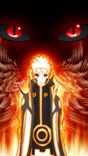 Ninja încărcat de chakra, Naruto Uzumaki — Naruto estetic Fundal