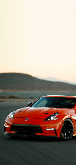 Nissan 370Z — Galaxy A26 Fundal