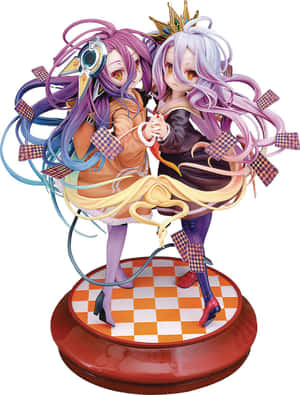 imagini No Game No Life — Anime cuplu GIF Fundal