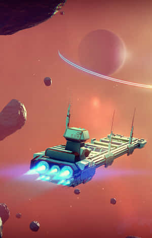 Telefon No Man's Sky — Moto Pad 60 Lite Fundal