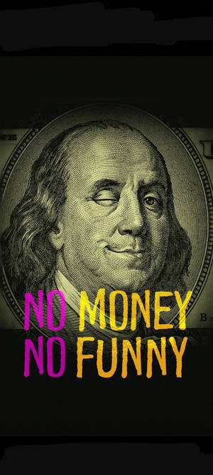 No Funny No Money iPhone — iPhone 17 Pro Max Fundal