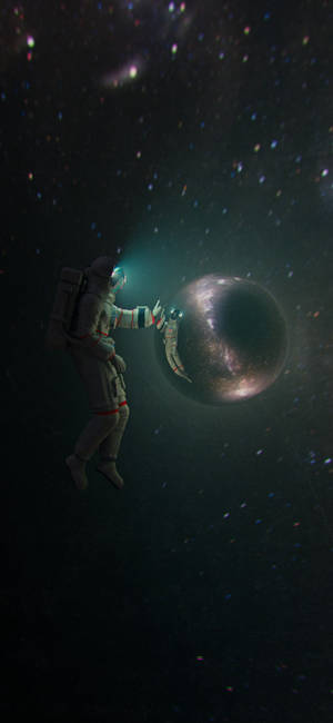 Fond de ecran Note 10 Plus Astronaut — iPhone 14 Plus Fundal