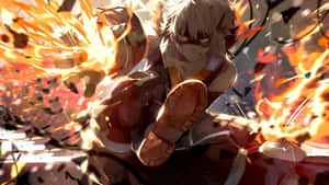 Fundal de luptă anime — Anime Fight Fundal