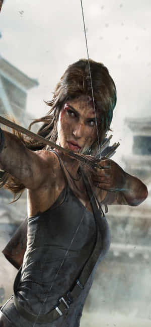 Fond iPhone Xs Max Rise of the Tomb Raider — iPhone 18 Fundal