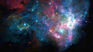 O călătorie cosmică prin stele — Spațiu cosmic GIF Fundal