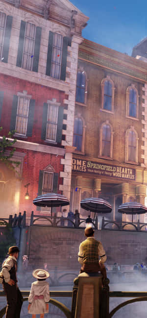 Iphone Xs Max Bioshock Infinite Fundal — Amurg Fundal