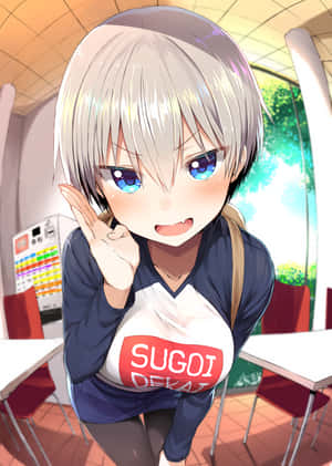 Uzaki Chan — Vivo Pad5 Fundal