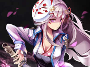 Fundal anime violet