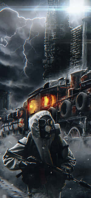Fundal iPhone X Metro Exodus — Galaxy F Fundal