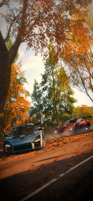 Iphone Xs Forza Horizon 4 Fundal — Galaxy F Fundal