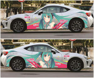 Imagini cu mașini anime — Mașină anime Fundal