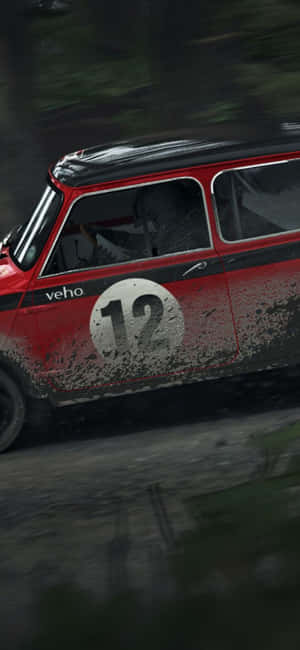 Fond iPhone Xs Dirt Rally — Galaxy F Fundal