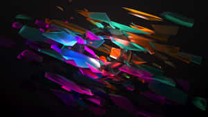 O operă de artă abstractă atrăgătoare, dar misterioasă — Artă abstractă Fundal