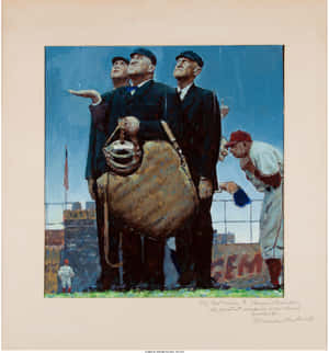 Imagini Norman Rockwell — Galaxy Z Flip 8 Fundal
