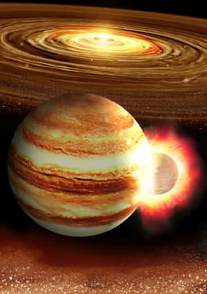 Imagini cu Jupiter — IQOO Pad Fundal