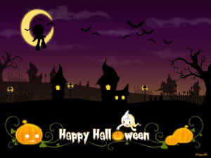 Imagini drăguțe de Halloween — Drăguț estetic Halloween Fundal