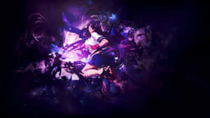 Fundal anime violet