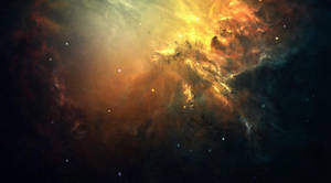 Un fundal de ecran uimitor cu praf cosmic, galaxie și stele